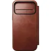 Image de Nomad Modern Leather Folio - Lederhülle für iPhone Max, Horween-Leder (Apple iPhone 17 Pro Max), Coque pour téléphone portable, Marron