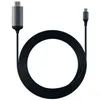 Image de Satechi ST-CHDMIM - Câble vidéo/audio - 24 pin USB-C mâle pour HDMI mâle - 1.83 m - gris sidéral - support 4K