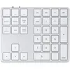 Image de Satechi Alu Extended (Pavé numérique, Sans fil), Clavier, Argent, Noir