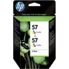 Image de HP, Cartouche d'impression, 57 (C, M, Y)
