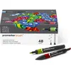 Image de Winsor & Newton, Marqueur, BrushMarker (48x)