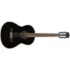 Image de Fender Chitarra Acustica Classica Nylon CN-60S (Guitare classique, Acajou, Épicéa, Noyer), Guitare, Noir