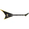 Image de JACKSON X Series Rhoads RRX24 Electric Guitar, Black with Yellow Bevels (Guitare électrique), Guitare, Noir