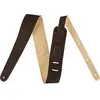 Image de Fender 2 Suede Strap, Brown/Tan, Rev., Guitare : accessoires, Marron