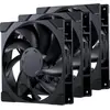 Image de Phanteks Ventilateur M25 Gen2 PWM, lot de 3 - 140mm, noir (140 mm, 3x), Ventilateur PC, Noir