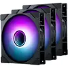 Image de Phanteks M25 Gen2 D-RGB (140 mm, 3x), Ventilateur PC, Noir