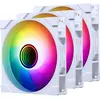 Image de Phanteks M25 Gen2 D-RGB Reverse Blade (140 mm, 3x), Ventilateur PC, Blanc