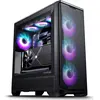 Image de Phanteks Eclipse G400A Midi-Tower, Tempered Glass, D-RGB - schwarz (ATX, E-ATX, mATX, Mini-ITX), Boîtier PC, Noir