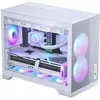 Image de Phanteks Boîtier PC XT M3 RGB Blanc, Cartes mères supportées (mATX, Mini-ITX), Boîtier PC, Blanc