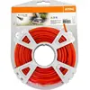 Image de Stihl, Machine de jardinage : accessoires, 9302642 Fil de coupe carré 2.7mm x 32m, orange (Herbicide, Fil de coupe + bobine de fil)