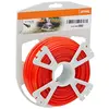 Image de Stihl, Machine de jardinage : accessoires, 9302643 Fil de coupe carré 2.7mm, 65m, orange (Herbicide, Fil de coupe + bobine de fil)