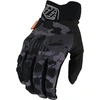 Image de Troy Lee Designs Scout Gambit Camo Motorcross handschoenen, zwart-groen-veelkleurig, afmeting S voor man