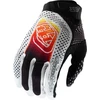 Image de Troy Lee Designs Air Optic Motorcross handschoenen, zwart-wit-rood, afmeting XL voor man