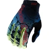 Image de Troy Lee Designs Air Drip Motorcross handschoenen, rood-groen-blauw, afmeting S voor man