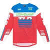 Image de Troy Lee Designs Sprint Fifty-50 Fiets Jersey, rood-blauw, afmeting L voor man
