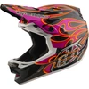 Image de Troy Lee Designs D4 Carbon MIPS Torched Afdalingshelm, rood, afmeting XL voor man