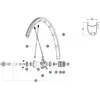 Image de Mavic Jante Arrière R-sys Slr