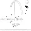 Image de Mavic Rayon Crossride/xa Elite 27.5 Front/rear 12 Unités 279 mm