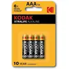 Image de Kodak Pile alcaline AAA jetable (6 pcs, AAA, 1050 mAh), Batteries + piles