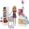 Image de Barbie Coffret Supermarché et Poupée - Poupée Mannequin - 3 ans et +