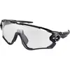 Image de Oakley, Hommes, Lunettes de sport, Jawbreaker (Noir brillant, Noir poli, photocromatique), Noir