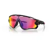 Image de Oakley, Hommes, Lunettes de sport, Jawbreaker (Noir, Noir mat, Route Prizm), Orange, Noir