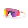 Image de Oakley, Unisexe, Lunettes de sport, Sutro Lite Sweep - Prizm (blanc mat, Route Prizm), Blanc