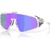 Image de Oakley, Unisexe, Lunettes de sport, Lunettes de sport Latch Panel (Transparent mat Fougère, Prisme violet), Transparent