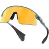 Image de Oakley, Hommes, Lunettes de sport, Stunt Devil - Fahrradbrille (MT Abysses transparents, Prizm 24k), Bleu
