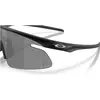Image de Oakley, Unisexe, Lunettes de sport, Rslv Lite (Noir mat, Prizm Noir), Noir