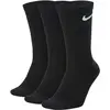 Image de Nike, Unisexe, Chaussettes, Everyday Cushioned, Noir, (Lot de 3, 38 - 42)