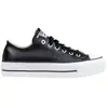 Image de Converse, Femmes, Baskets, Baskets basses en cuir noir, taille EU 37 / US 7, Noir, (37)