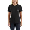 Image de Carhartt, Haut de travail, WK87 Workwear Pocket T-shirt noir (S)