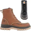 Image de Carhartt, Chaussures de travail, HAMILTON S3 WATERPR.WEDGE BOOT TAN Gr.44 (S3, 44)