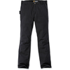 Image de Carhartt Slim fit broek met dubbele voorkant, zwart, afmeting 40 voor man