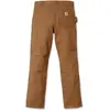 Image de Carhartt, Pantalon de travail, STRETCH DUCK DOUBLE FRONT BROWN Taille W30/L30 (W30/L30)