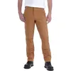 Image de Carhartt, Pantalon de travail, STRETCH DUCK DOUBLE FRONT BROWN Taille W34/L30 (W34/L30)