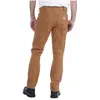 Image de Carhartt, Pantalon de travail, STRETCH DUCK DOUBLE FRONT BROWN Taille W33/L32 (W33/L32)