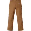 Image de Carhartt, Pantalon de travail, STRETCH DUCK DOUBLE FRONT BROWN Taille W36/L34 (W36/L34)