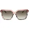 Image de Guess by Marciano, Femmes, Lunettes de soleil, Femme de soleil Acetate Havana Green Squared