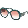 Image de Guess by Marciano, Femmes, Lunettes de soleil, Femme Lunettes de Soleil Acetate Green Brown Round