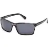 Image de Timberland, Hommes, Lunettes de soleil, TB00032 Shiny Black Man Sunglasses 64/15/150