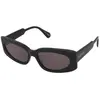 Image de Latetobed, Femmes, Lunettes de soleil, Max & Co Mo0114 01A Shiny Black Sunglasses 55/16/140 for Women