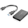 Image de Lenovo Adaptateur ThinkPad Universal USB3.0 vers DP (7.50 cm), Adaptateur données + vidéo, Noir