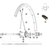 Image de Mavic Jante Arrière Ksyrium Pro Exalith 17c