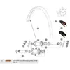 Image de Mavic Rayons Gauches Ksyrium Elite Allroad/allroad Elite Disc 2017 12 Unités