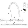 Image de Mavic Rayons Ksyrium 2017-18 Front 10 Unités