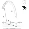 Image de Mavic Rayons Allroad Elite Ust Ub 2018 Front 9 Unités