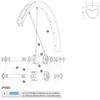 Image de Mavic Rayons Gauches Crossmax Elite Carbon 29 12 Unités