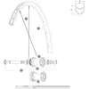Image de Mavic Rayons Gauches Ksyrium Disc 12 Unités